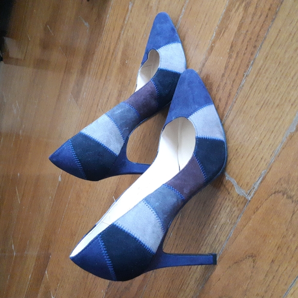 Unique Blue Heels - Picture 3 of 4